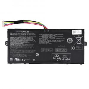 REPLACEMENT FOR ACER TYPE AP16L5J 7.7V - 35.2Wh/4570mAh Spare Parts for Laptop, Batteries for Laptop, Batteries for Acer Laptop image