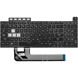 REPLACEMENT KEYBOARD FOR ASUS TUF GAMING F15 FX506 FA506 GA506Q FX506L FX706 FA706 AEBKXU0010 661VUS00 Spare Parts for Laptop, Keyboard for Laptop, Keyboard for Asus Laptop image