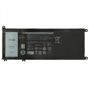 REPLACEMENT FOR DL TYPE 33YDH 15.2V - 56Wh  Spare Parts for Laptop, Batteries for Laptop, Batteries for Dell Laptop image