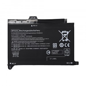 REPLACEMENT BATTERY FOR HP BP02XL 7.7V- 41Wh /5150mAh Batteries for HP Laptop image