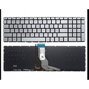 REPLACEMENT KEYBOARD FOR HP 15--BS-SIL-BLT