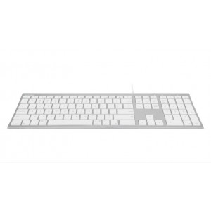 Macally Aluminum Ultra Slim USB-C Wired keyboard for Mac and PC (UCACEKEYA) Computers & Laptops, Keyboard, PC Accessories image
