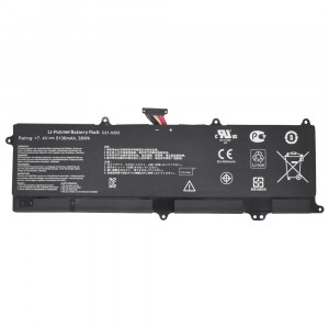 REPLACEMENT FOR ASUS TYPE C21-X202 7.4V-38Wh/5136mAh 