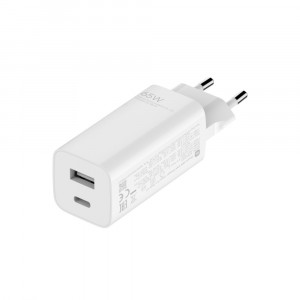 Xiaomi Mi 65W Fast Charge Charger With GaN Tech ( Type- C+USB-A ) - AD652G Chargers image