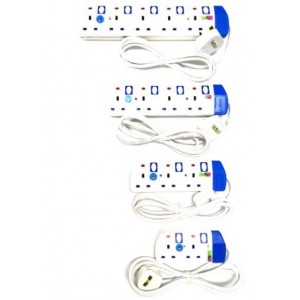 e-home Fujirox Ⅱ Trailing Socket Extension 2 Meters 3 Gang-EHT-362 Home Appliances, Accessories, Electric Socket image