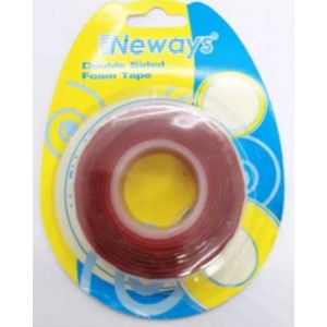 Neways Double Sided Foam Tape / Clear Acrylic Foam Tape (12mm / 18mm) Home Appliances, Accessories, Industrial Adhesives & Tapes image