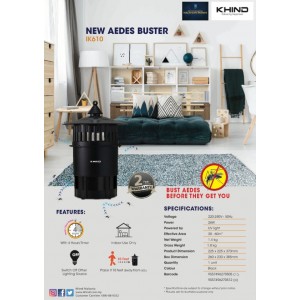 Khind Aedes Buster Black 26W ( IK610 ) Home Appliances, Lamps, Aedes Buster image