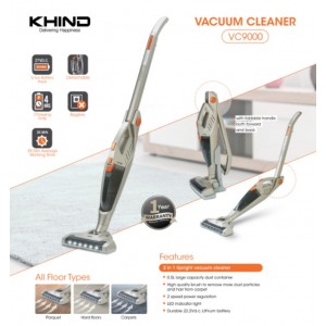 Khind 2-in1 Upright Vacuum Cleaner 120W ( VC9000 )