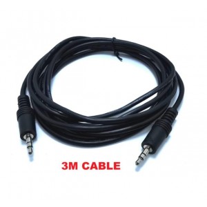 1.5M/3M Stereo Audio Aux Cable 3.5mm Male to Male Home Entertainment, Accessories, Audio Cable image