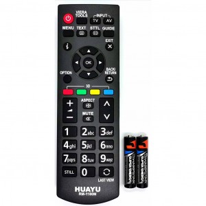 HUAYU Panasoninc TV Replacement Remote Control (RM-L1180M)