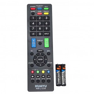 HUAYU Sharp TV Replacement Remote Control (RM-L1238)