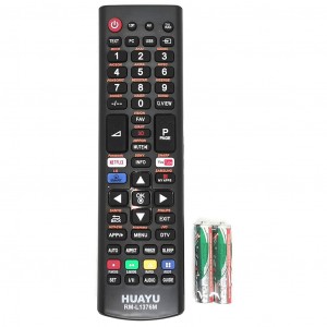 HUAYU Universal LED/LCD TV Remote Control (RM-L1376M)