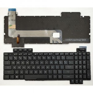 REPLACEMENT KEYBOARD FOR ASUS ROG STRIX GL503VM GK503VM GL703 GL703VD GL703GEGL703GM V170146DS1 Spare Parts for Laptop, Keyboard for Laptop, Keyboard for Asus Laptop image