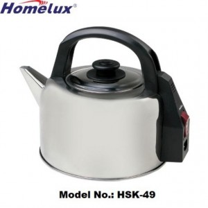 Homelux Stainless Steel High Speed Electric Kettle 4.9L (HSK-49) Kitchen Appliances, Beverage Preparation, Kettles image