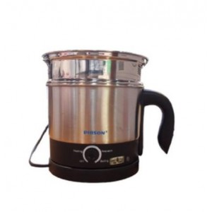 PHISON ST. Steel Electric Noodle Cooker 600W 1.2L 12MW - PK-120 Kitchen Appliances, Cooker, Multi Cookers image