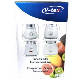 V-tex Blender Jug (1.0L) Compatible for Panasonic Blender (with Lock)-MX-102 Kitchen Appliances, Food Preparation, Blender image