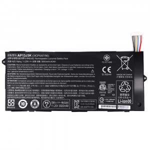 REPLACEMENT FOR ACER TYPE AP13J3K 11.25V - 45Wh/3990mAh Spare Parts for Laptop, Batteries for Laptop, Batteries for Acer Laptop image